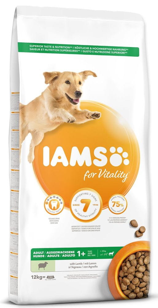 IAMS Dog Adult Large Lamb 12 kg